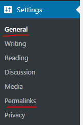 WordPress Settings